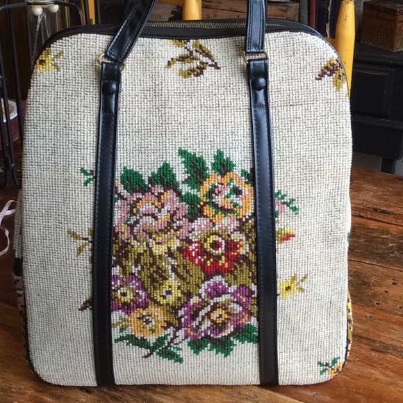 Lark Vintage Needle Point Bag - Picture 4 of 7